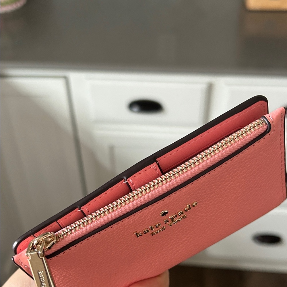 Kate Spade Coral Leather Wallet - Picture 4 of 6